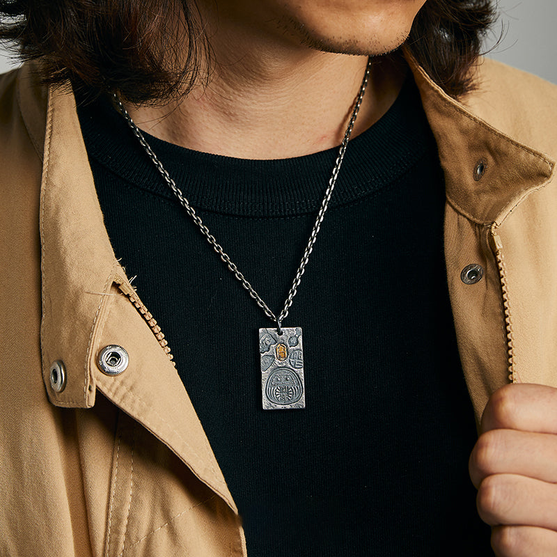 Fortune Daruma Necklace